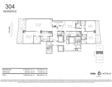 fendi chateau floor plans|fendi chateau interior.